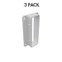 Hamptons3 RAIL  WALL BRACKETS3pk