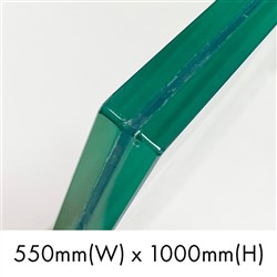 DG41 Laminated 1152mm Glass 550Wx1000H