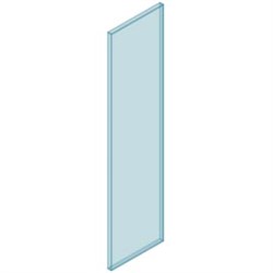 12mm Glass Frameless 300W x 1200H