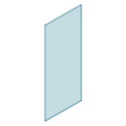 12mm Glass Frameless 600W x 1200H