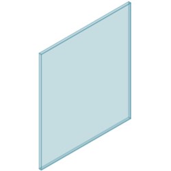 12mm Glass Frameless 950W x 1200H