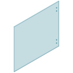 12mm Glass Master Hinge 1600W x 1200H