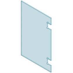 12mm Glass Polaris Hinge 1000W x 1200H