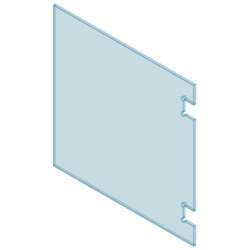 12mm Glass Polaris Hinge 1400W x 1200H