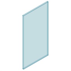 10mm SemiFrameless Balustrade 480Wx950H