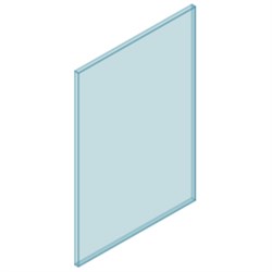 10mm SemiFrameless Balustrade 630Wx950H