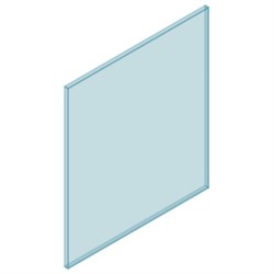 10mm SemiFrameless Balustrade 830Wx950H