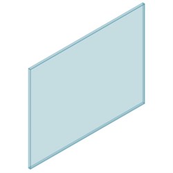 10mm SemiFrameless Balustrade 1230Wx950