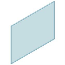 SUMMIT Frameless Balustrade 1250W x 970H