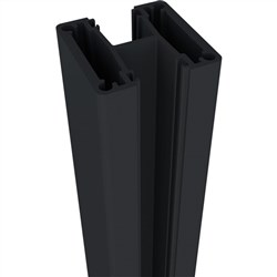 Aus 50mm LUXE 5800mm  2W POST  BLACK