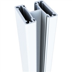 Aus 50mm LUXE5800mm 2W POST WHITE