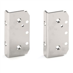 Atlantic Hinge  SQ POST PLATES  POLISH