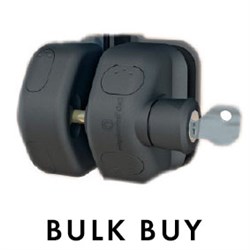 BULK BUY Master LOCK SIDE LATCH  BLACK