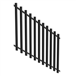 BARR RAKE Panel  1380Wx1000H  Black