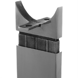 50x10mm round rail converter