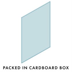 12mm CHANNEL Glass 1100W x 1350H