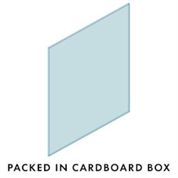 12mm CHANNEL Glass 1400W x 1350H