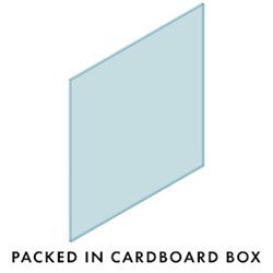 12mm CHANNEL Glass 1600W x 1350H