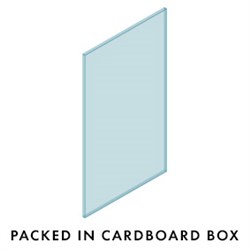 12mm Glass Frameless 800W x 1200H