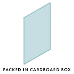 12mm Glass Frameless 900W x 1200H