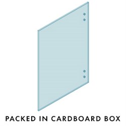 12mm Glass Master Hinge 1000W x 1200H