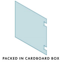 12mm Glass Polaris Hinge 1400W x 1200H