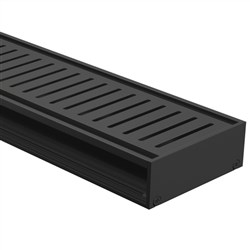 Dlab w SLOT GRATE1200Lx35mmH BLK