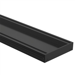 Dlab w 10mm TILE INSERT1200Lx20mmHBLK