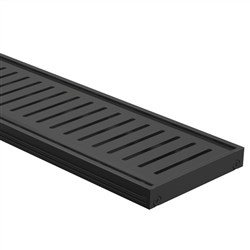 Dlab w SLOT GRATE3600Lx15mmH BLK