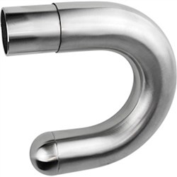 Euro 381mm Handrail End U ShapeSATIN