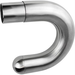 Euro  50mm Handrail End U Shape SATIN