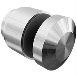 GLASS STANDOFF  38mm  SATIN ADJ