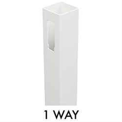 Hamptons Full Privacy 1W POST 2500mmL