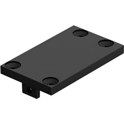 Batten  50x30mm  CONNECT PLATE  BLACK