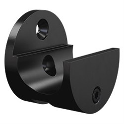 NORSK Wall Mount Rail Clamp  BLACK