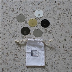 Purity  Swatch Set  hardware finishes