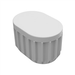 PIK  BASE PLUG  White  10pk