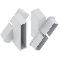 QSXP Louvre Brackets  WHITE