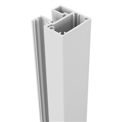 QS GATE50x50 SIDE FRAME 4200mm WHITE