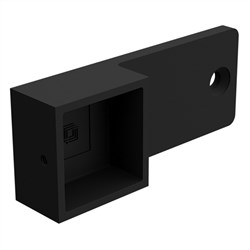 35 Series EXTENDED WALL BRACKET  BLACK
