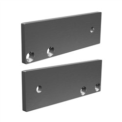35 SeriesFLAT WALL PLATESATIN ANOD2pk