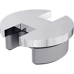 SLOT50  2 Way Notched Post Cap  POLISH