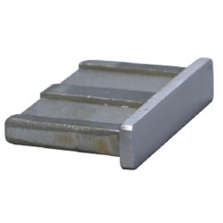 Solo  50x10mm  End Cap  POLISH