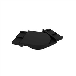 Solo  50x10mm Horiz Adj Joiner  BLACK