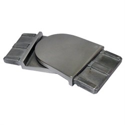 Solo  50x10mm Horiz Adj Joiner  SATIN