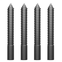 Solo 50x10  M8x62mm lag screw 4 pack