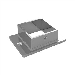 SQ50  Oblong Flange  SATIN