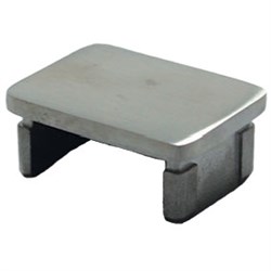Summit  40x30mm  End Cap  SATIN