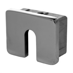 Summit  40x30mm Slotted End CapPolish