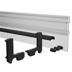 TrilogySillLess shower kit  BLACK
